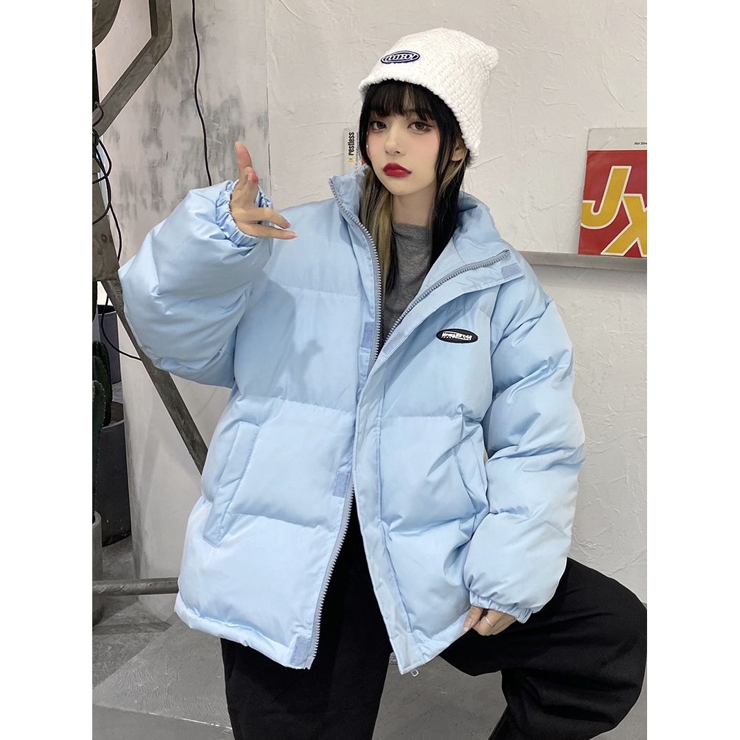 新款羽绒服女冬新款加厚面包服韩版棉袄宽松小个子棉衣