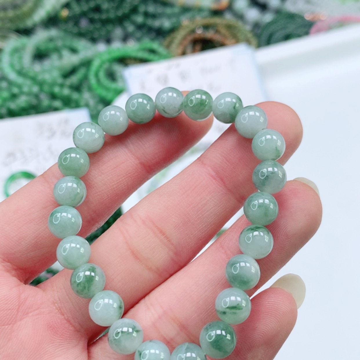 【闪购商品】翡翠手链未镶嵌
