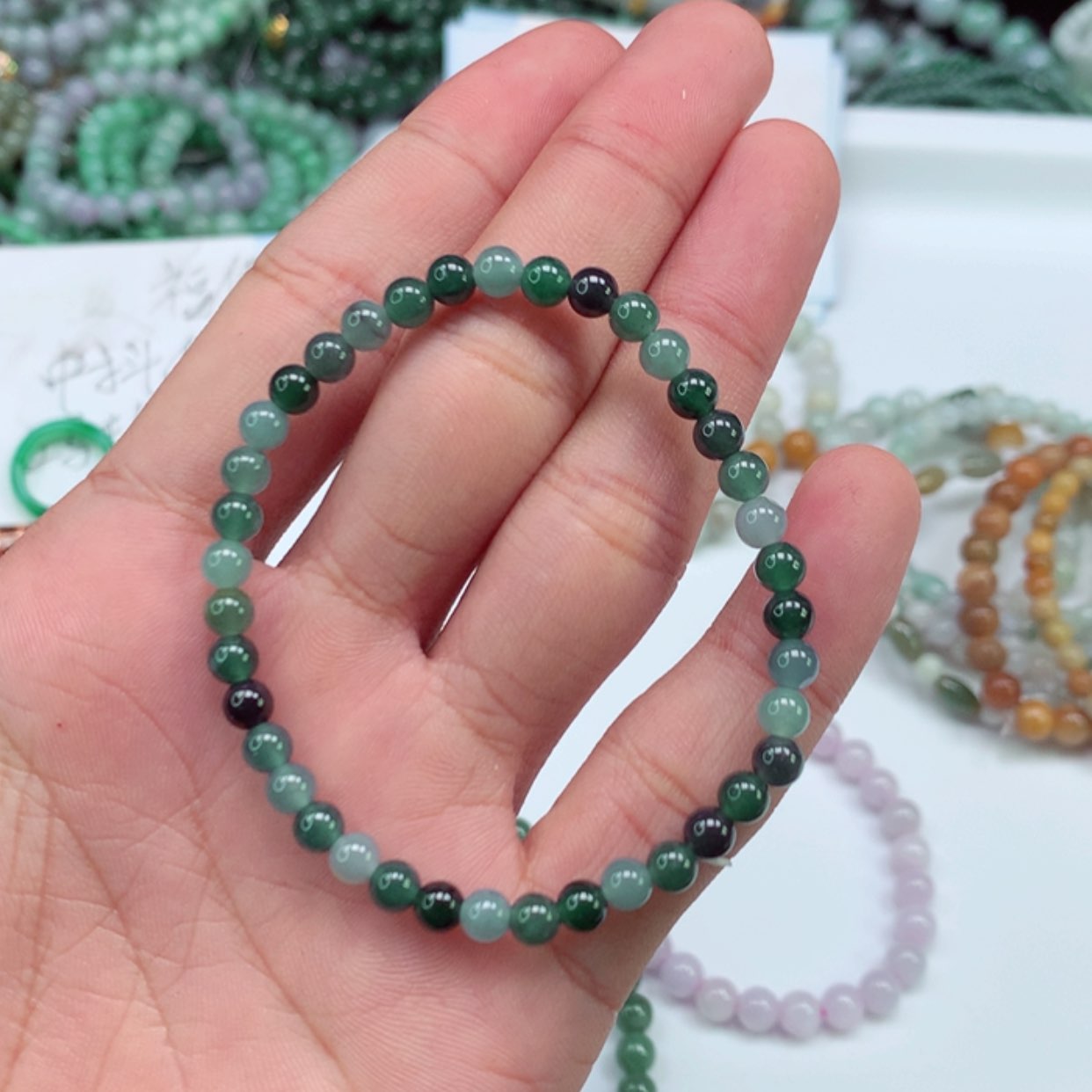 【闪购商品】翡翠手链未镶嵌
