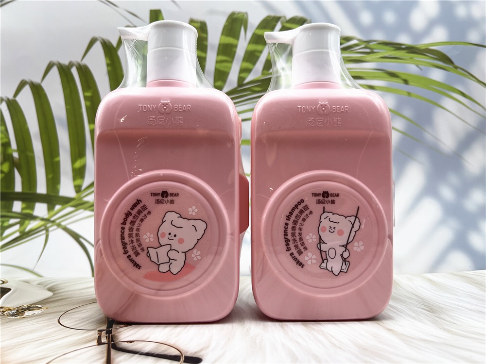 汤尼小熊甜蜜初樱香氛沐浴露400g