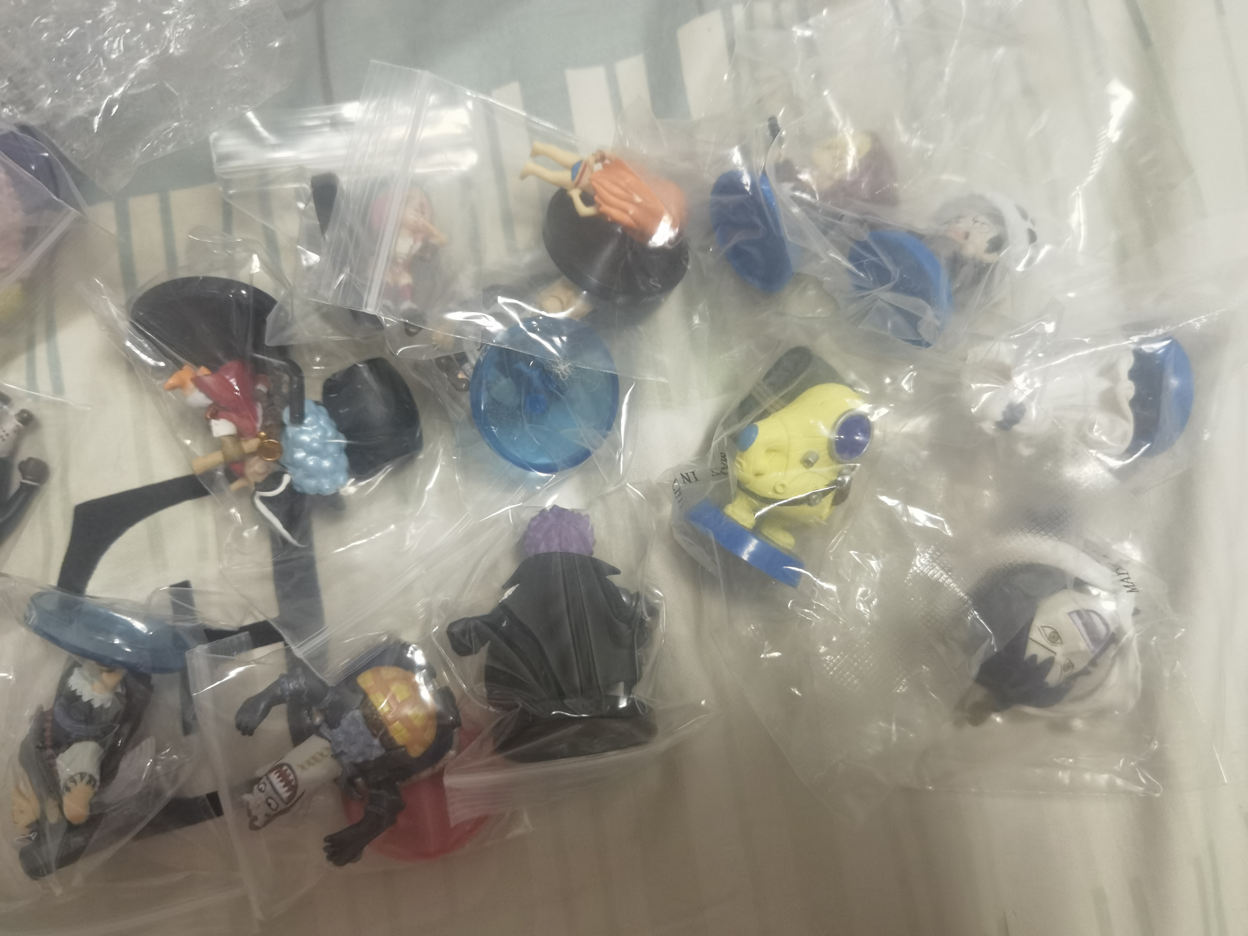 海贼王mini大头钥匙扣盒蛋手办周边
