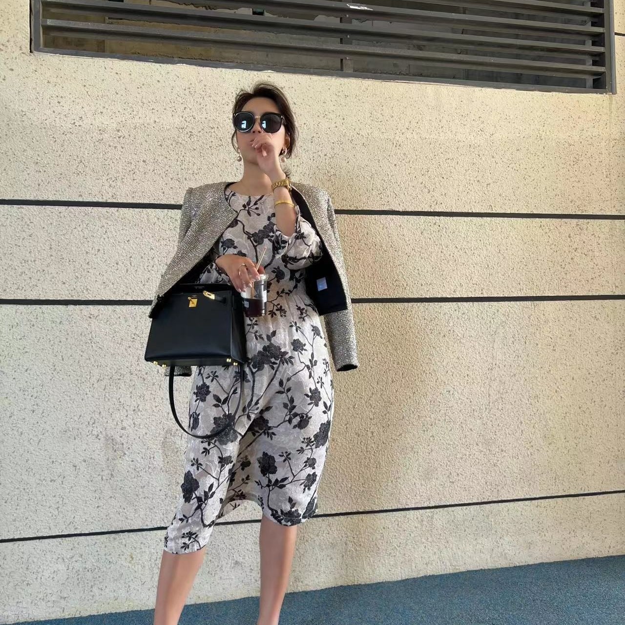 2%Moozza【法式雅风】连衣裙 时尚性感气质休闲连体小众设计-205#