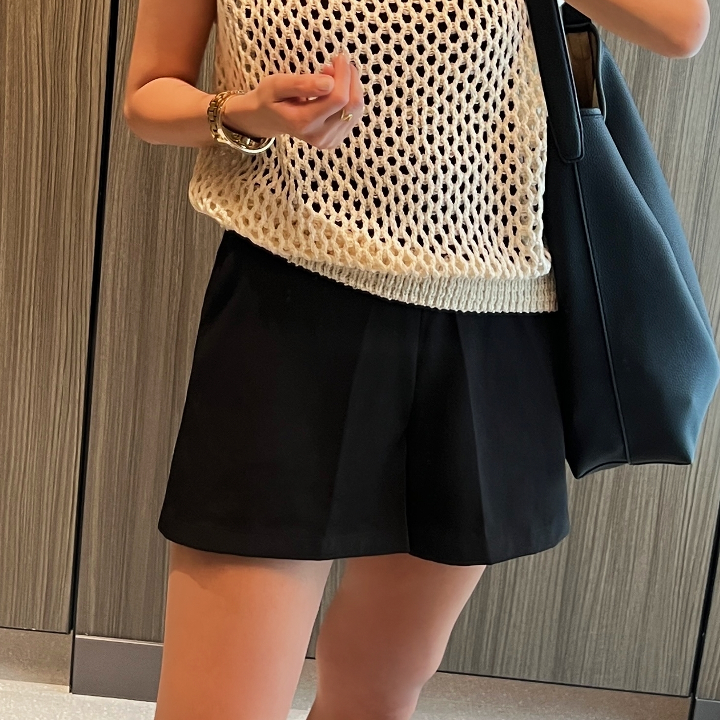 2%Moozza【无中生有】短裤 高腰时尚显瘦设计感休闲宽松小众-223#