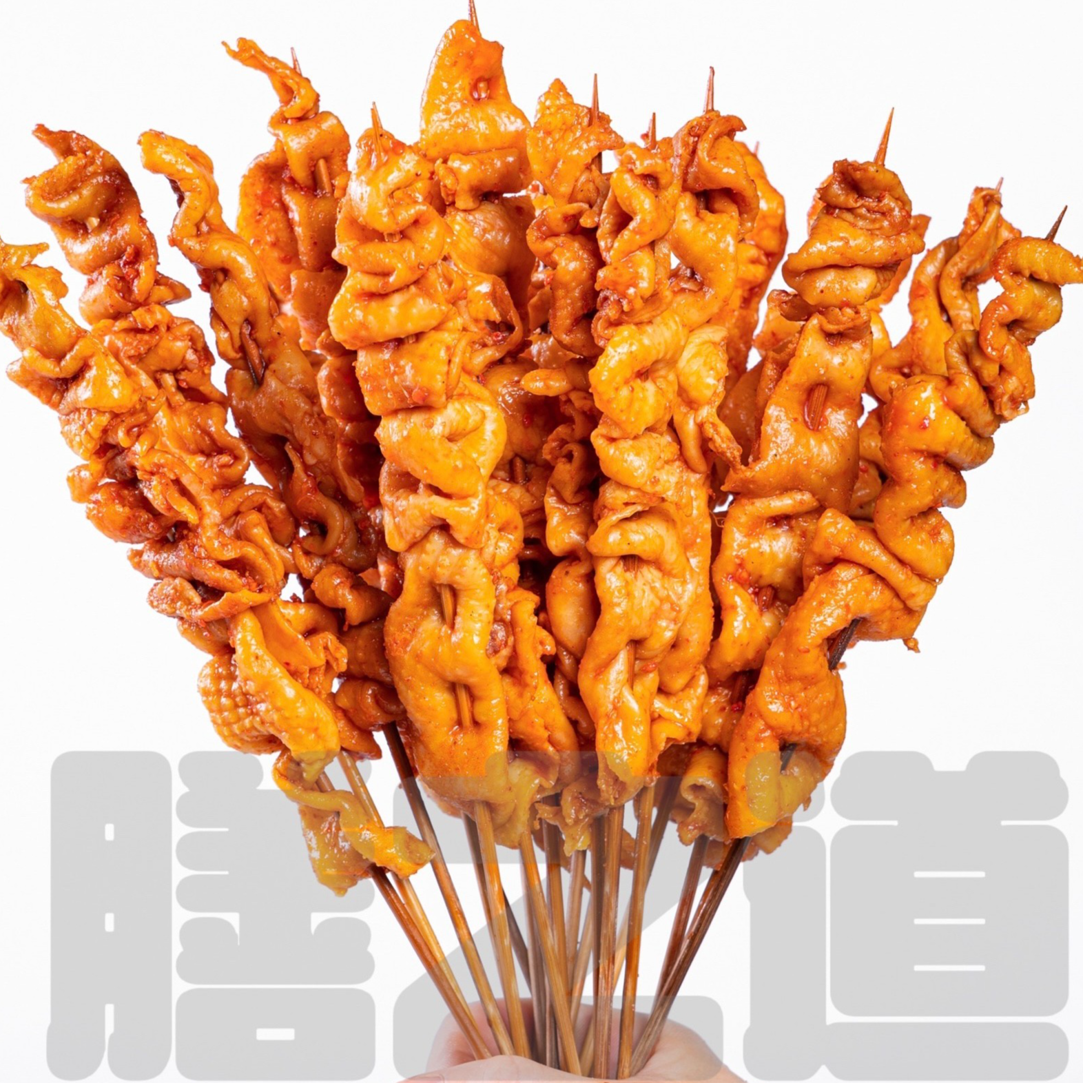 卤鸡皮20串/包【省内拼够5包，外省拼够10包，包邮】