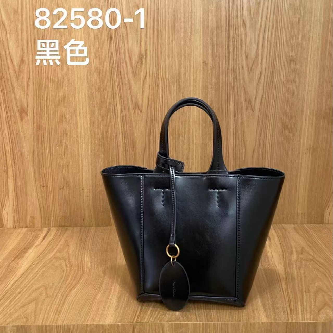 【珺珺甄选】SK-82580-1-黑色-高定轻奢时尚百搭潮流女士包包