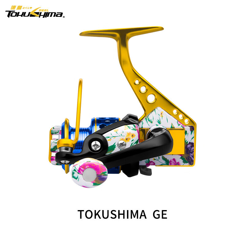 德岛（TOKUSHIMA） 德岛GE全金属渔轮鱼轮纺车轮渔线轮不锈钢海竿轮