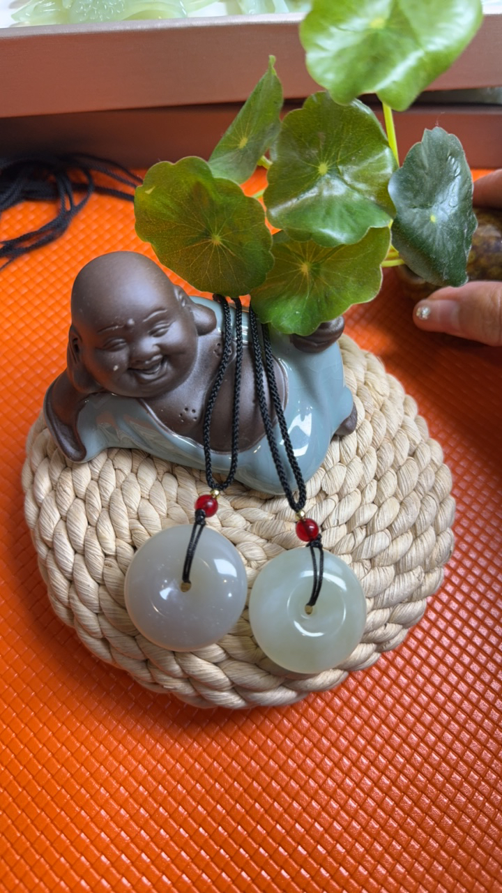 岫岩玉平安扣平平安安