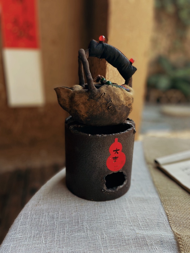 全手工老铁诧寂风煮茶炉（不包括壶）