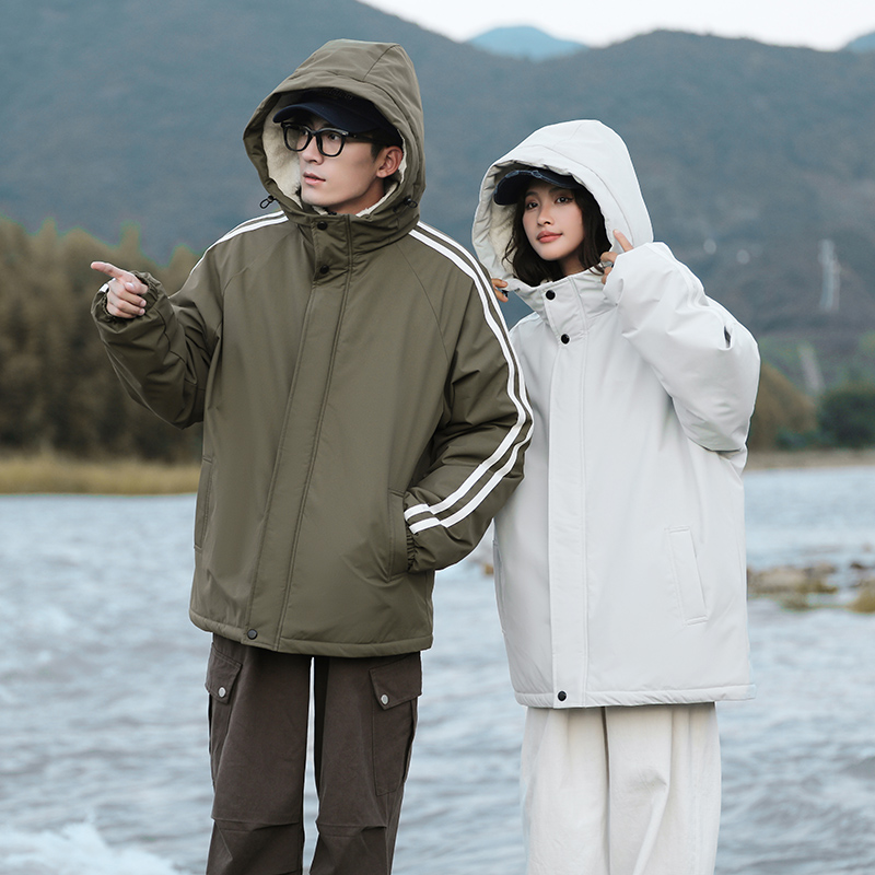 5308七型男女同款棉衣秋冬新款加厚棉服保暖宽松情侣棉衣sss