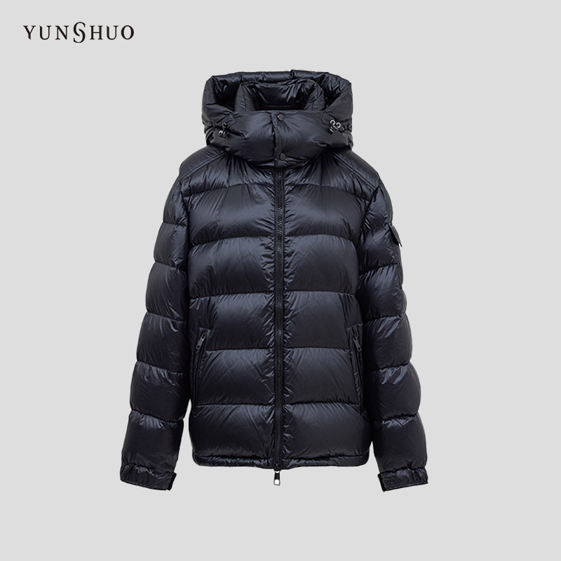 YUNSHUO连帽男女款羽绒服冬季新款防风保暖情侣款羽绒衣816086