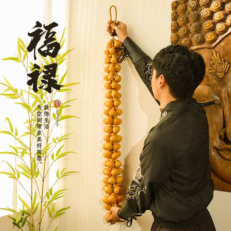 华仔亲荐入户门挂件葫芦装饰小葫芦高端陶瓷创意葫芦挂件茶室挂件