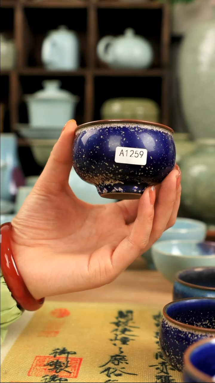【闪购商品】陶瓷钧窑全品杯1259