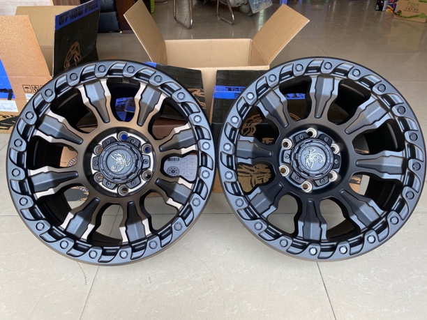 大漠毒蝎A728防脱越野轮毂普拉多帕杰罗坦克酷路泽牧马人烈马炮H9