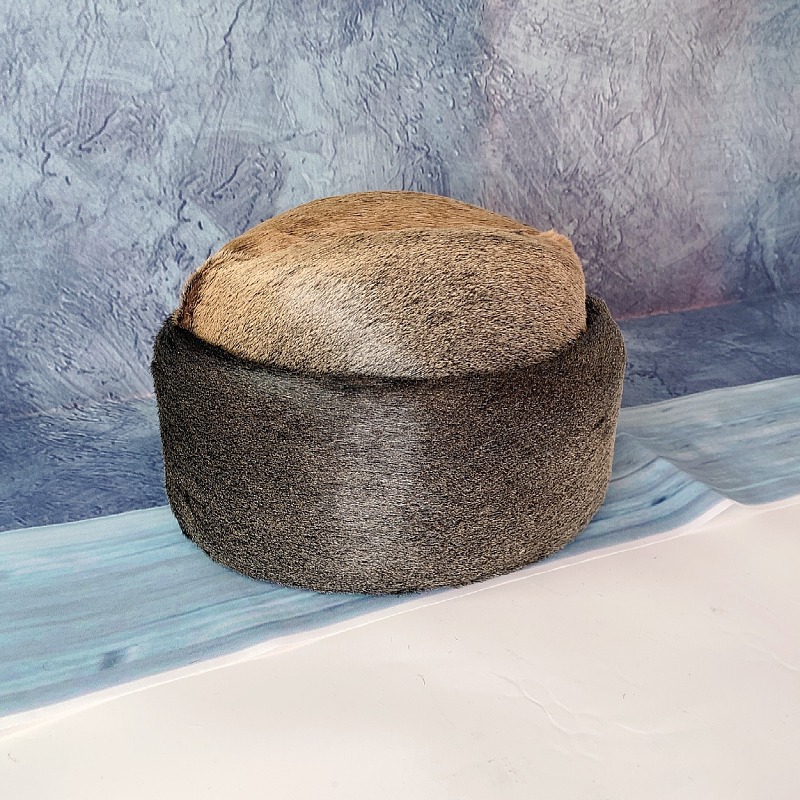 总统帽子海豹冬天美式中老年人加厚保暖棉帽冬季太平貂毛皮草礼帽