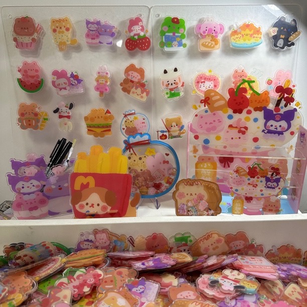 【独+浮】6cm亚克力贴片diy