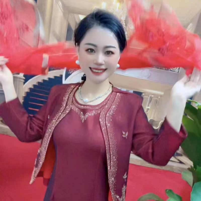 森森气质服饰女士喜婆婆喜妈妈婚礼宴会装