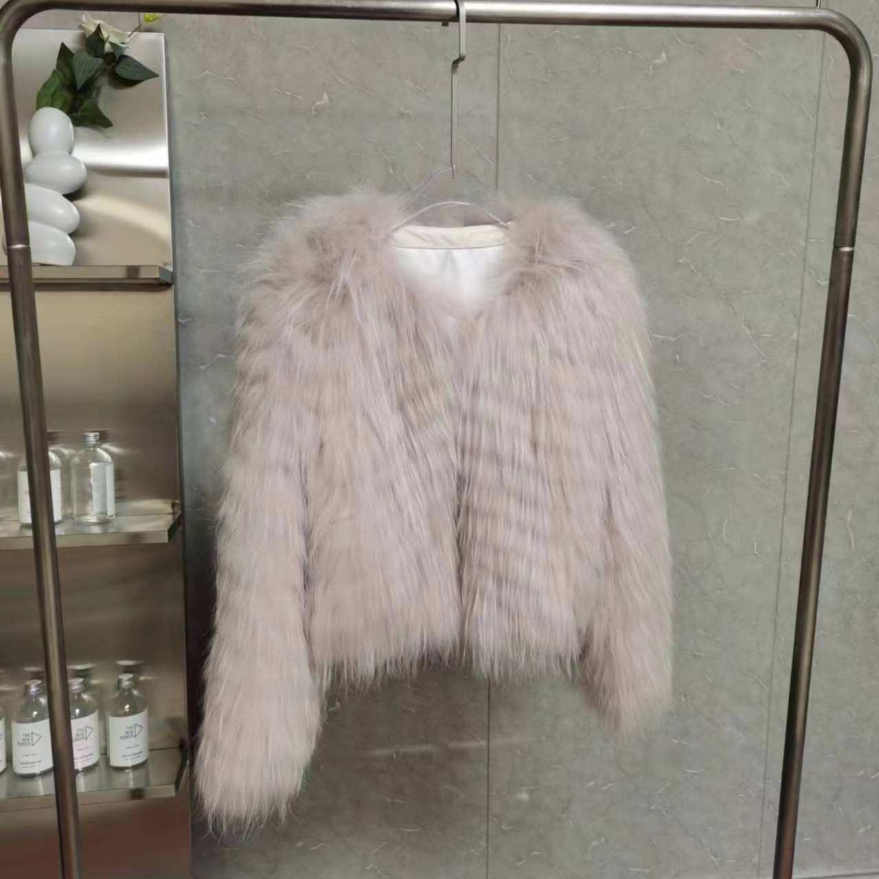 Ms Vivian整皮狐狸毛皮草外套女-vivian23-008瑶瑶