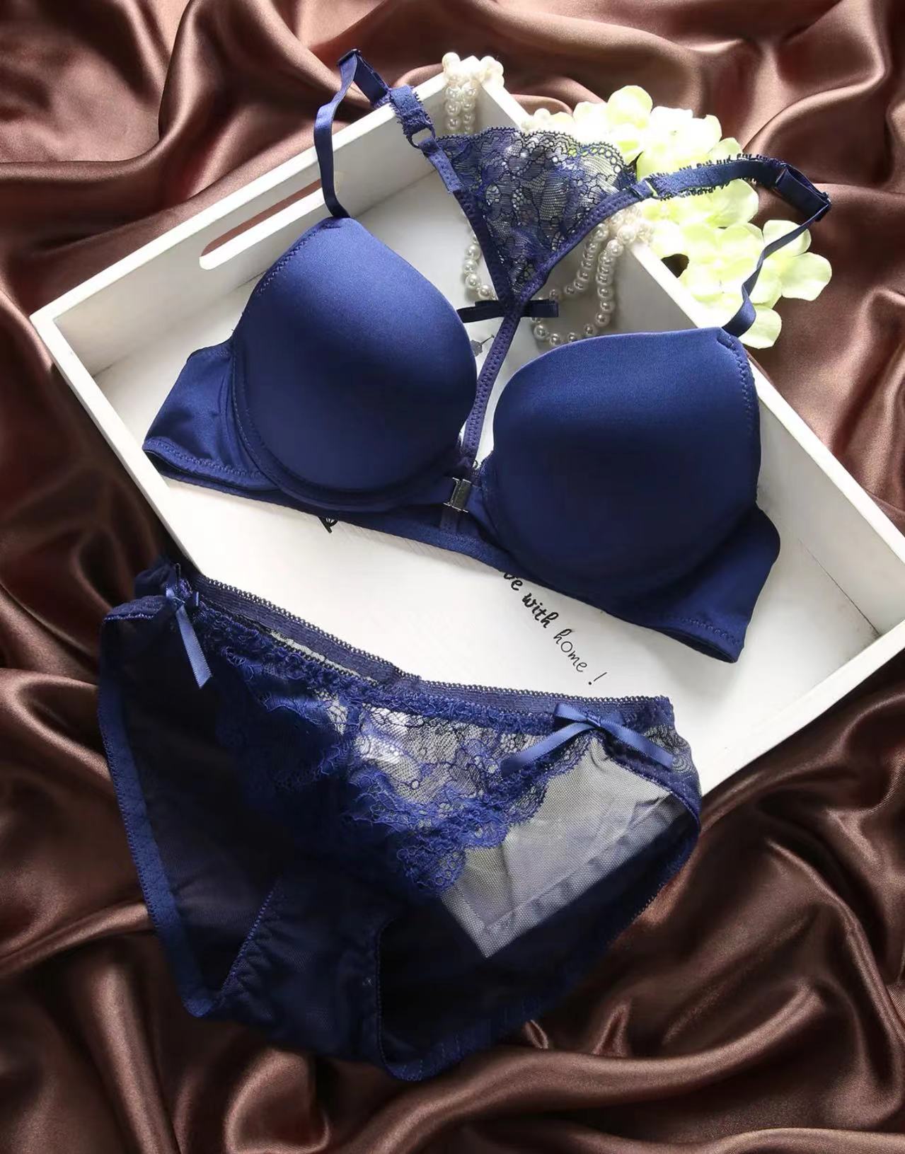 法式蕾丝性感纯欲薄款高品质内衣