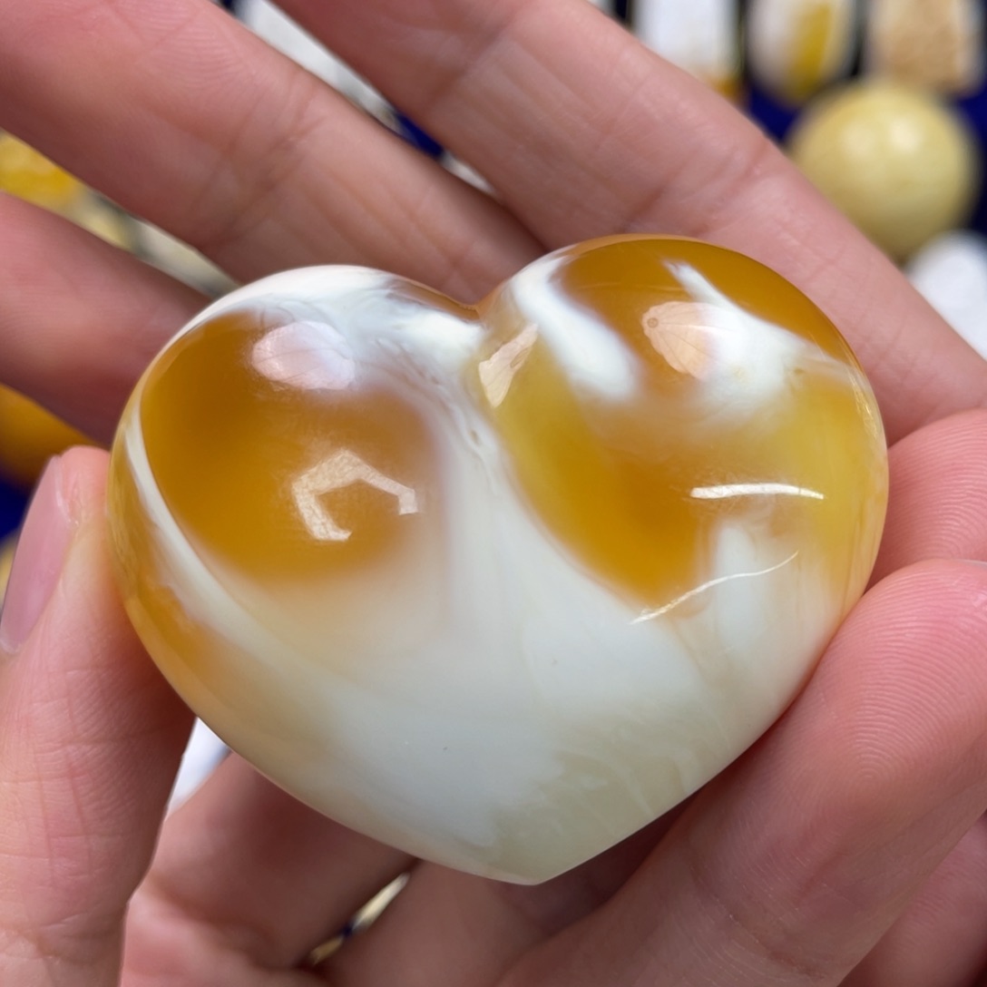 蜜蜡裸石未镶嵌琥珀蜜蜡吊坠