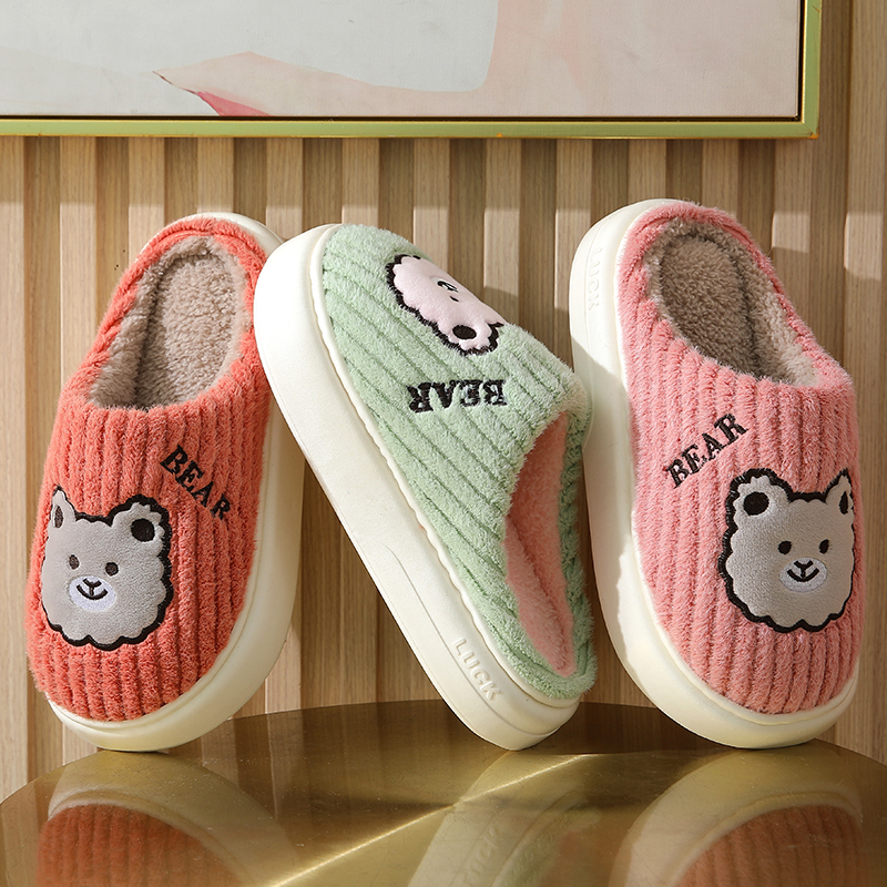 2023新款拖鞋冬季可爱棉拖鞋冬天女款毛毛保暖手工可拆卸手工棉鞋
