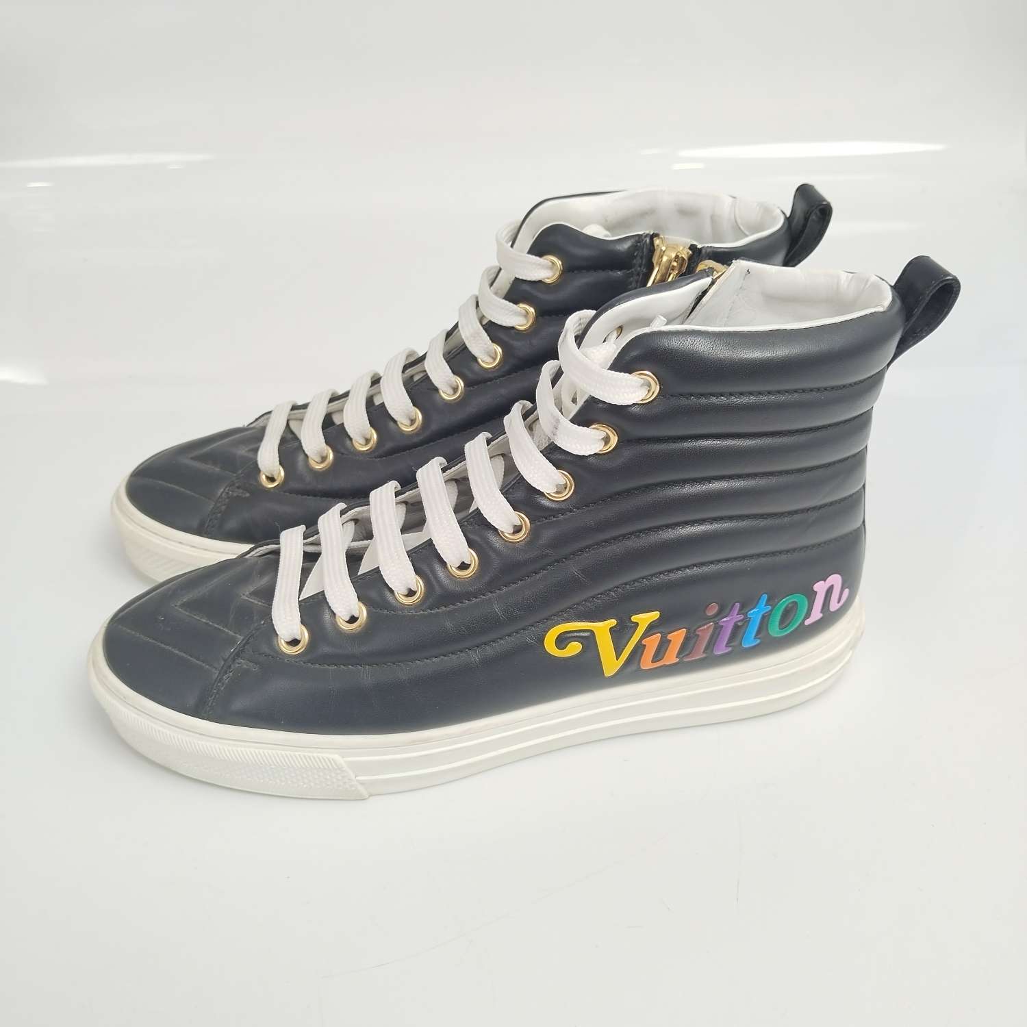 36码/LV高帮板鞋/98新/jm08678