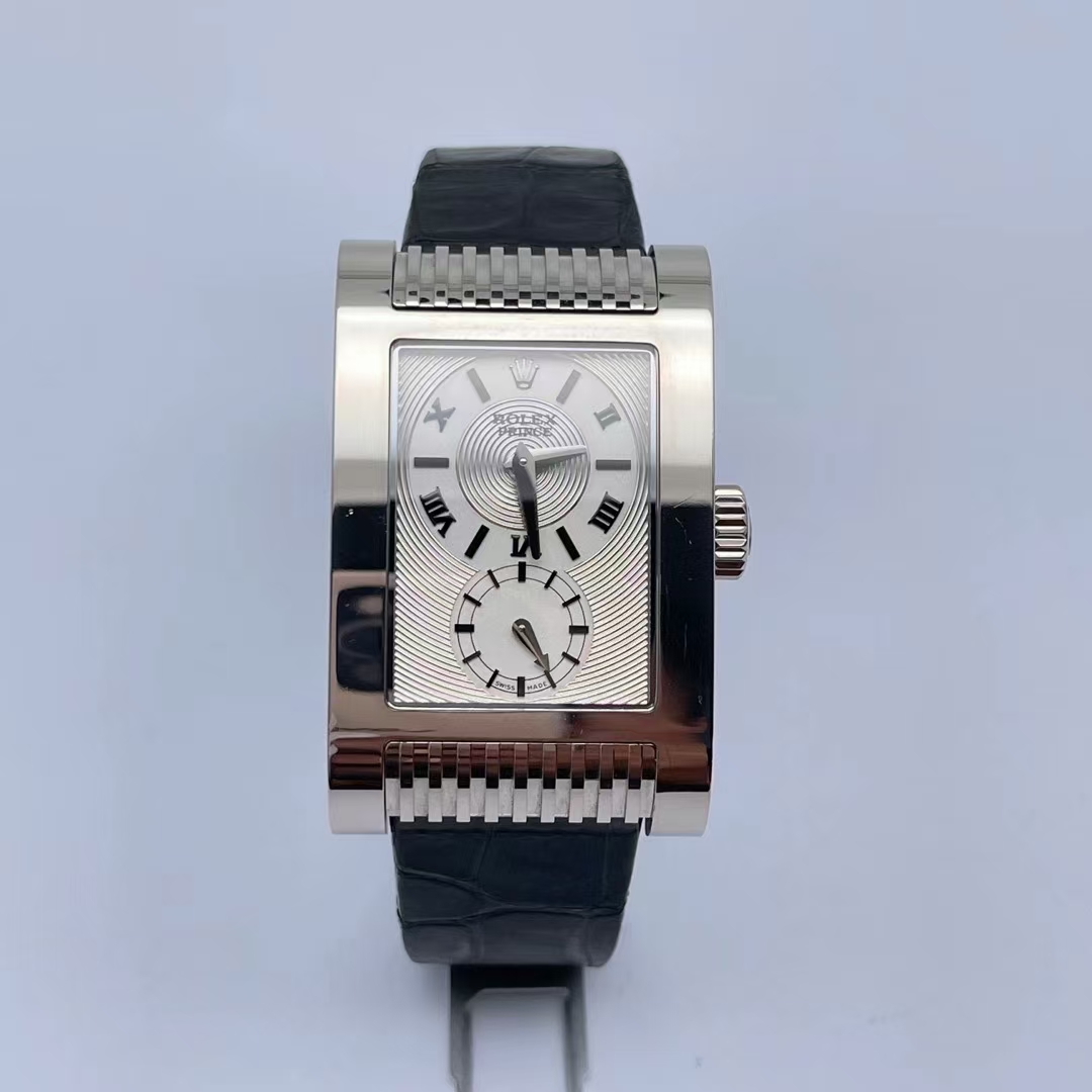 95新 Rolex/劳力士 劳力士切利尼54419方形/45*29/18k白金/全套