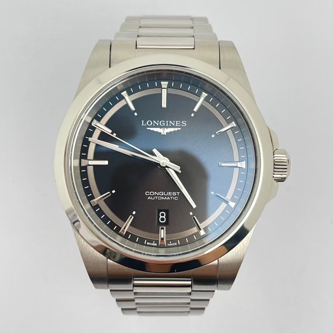 95新 Longines/浪琴 悦动运动系列/全套/41mm/L3.830.4.52.6