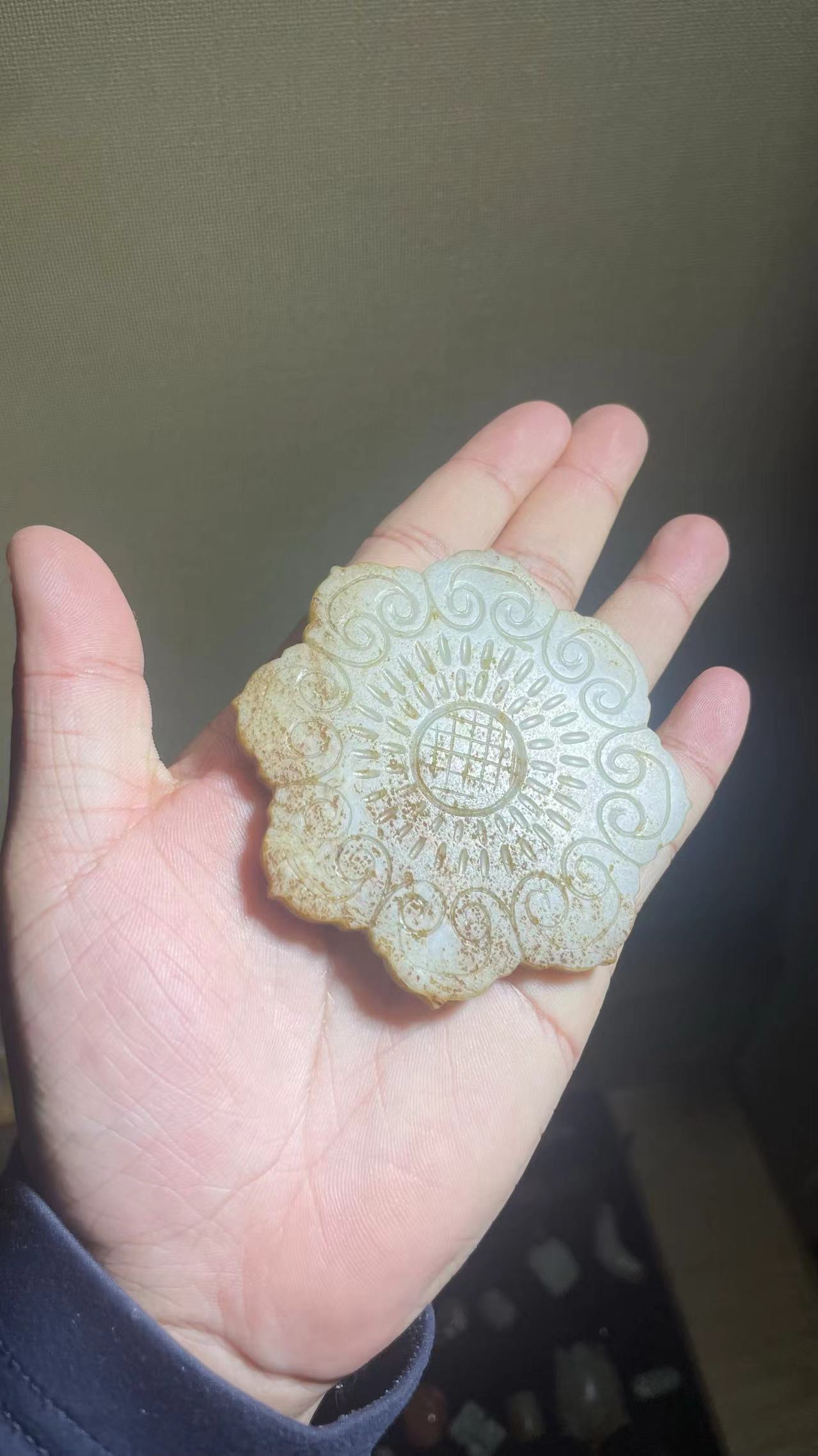 非金属仿水晶手链 仿水晶莲花挂件