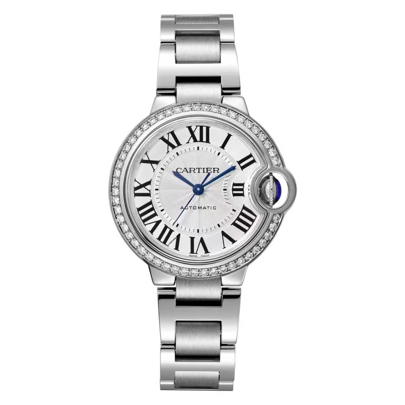 99新 Cartier/卡地亚 蓝气球W4BB0023/机械33mm