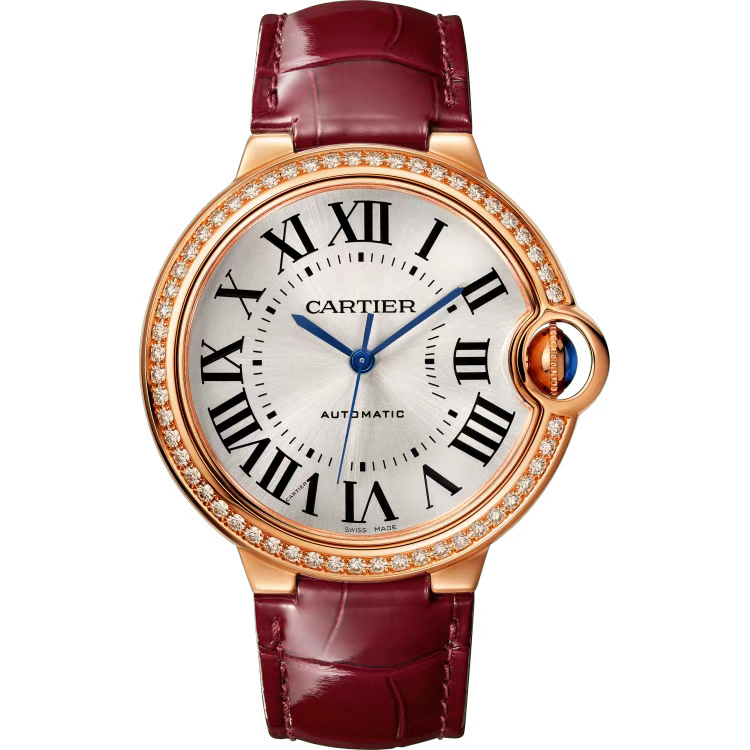 99新 Cartier/卡地亚 蓝气球WJBB0034/机械36mm/