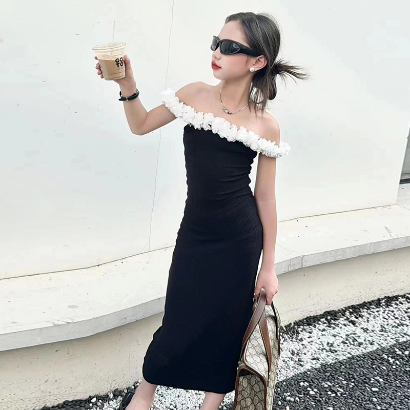 【匹诺潮童】女童2024夏季新款吊带裙气质显瘦中大童法式花边连衣裙