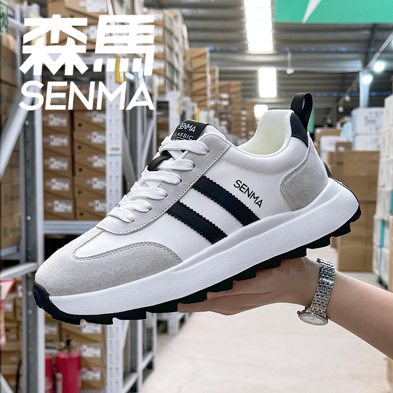SENMA/森马秋季新款时尚男鞋休闲鞋情侣款潮鞋运动休闲百搭旅游鞋