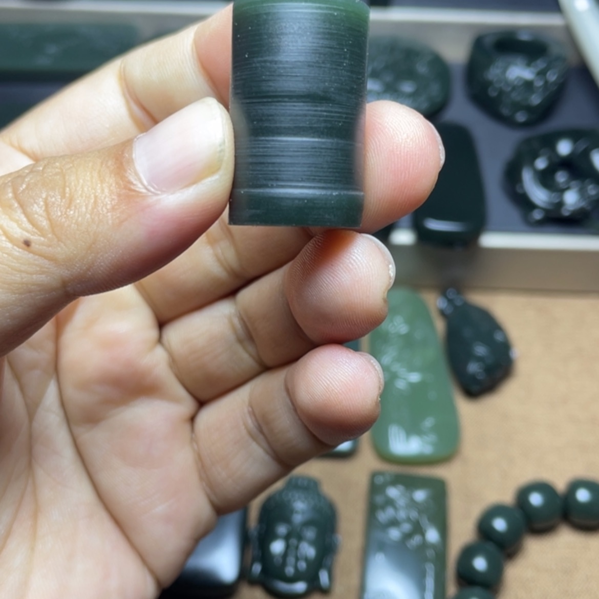 【闪购商品】和田玉1未镶嵌从***了