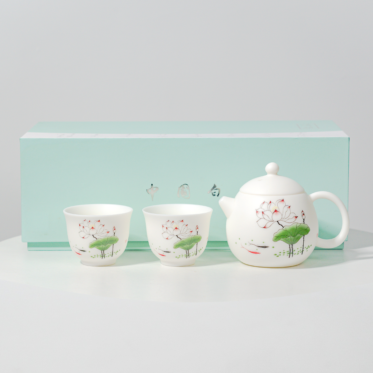 【闪购链接】中国白荷鱼一壶两杯