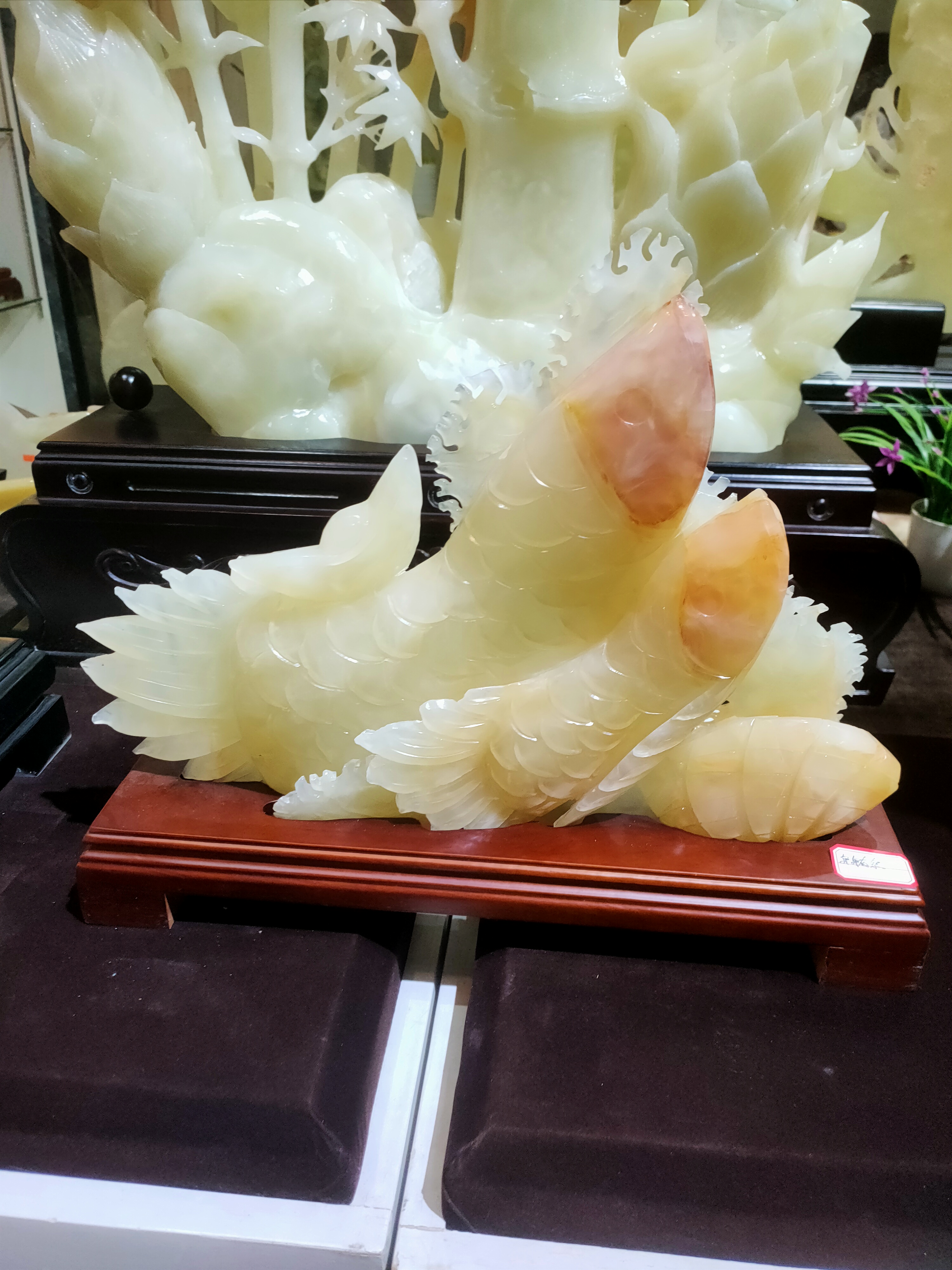 金龙鱼摆件貔貅创意