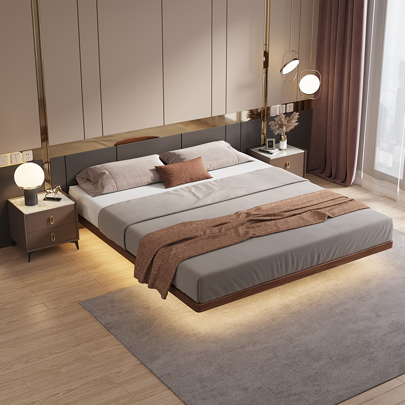 bf榻榻米悬浮床儿童高颜值家具1.8米x2米简约主卧大床1.8米x2米