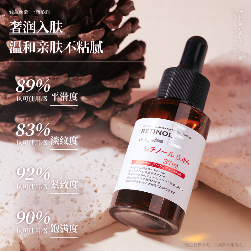 日本Dr.Lucel卢森医生温润视黄醇精华液保湿柔亮补水精华液原液