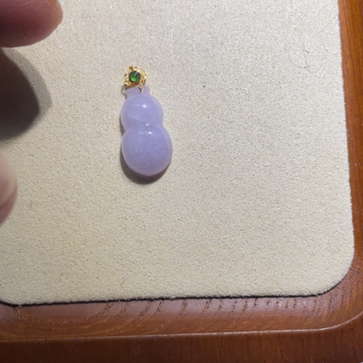 【闪购商品】翡翠颈饰18K金镶嵌