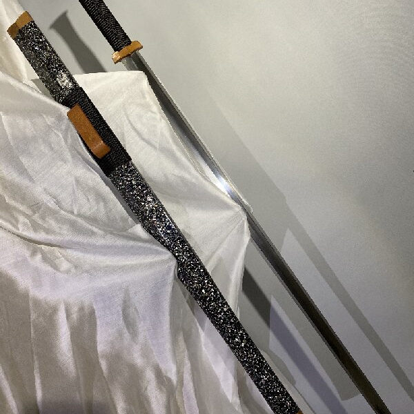 贝壳鞘紫铜汉剑毛铁草钢夹钢分色研磨未开刃