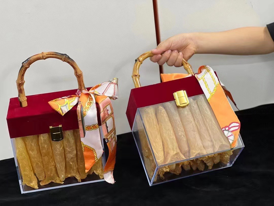 60头黄花胶 250克亚克力礼盒