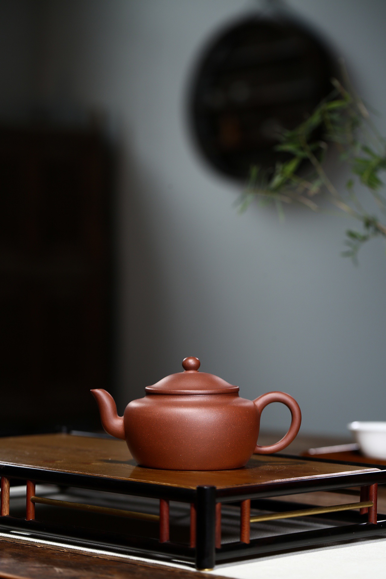 【正高工王林仙紫砂】雅亭·全手工·底槽清·200ml·早期作品