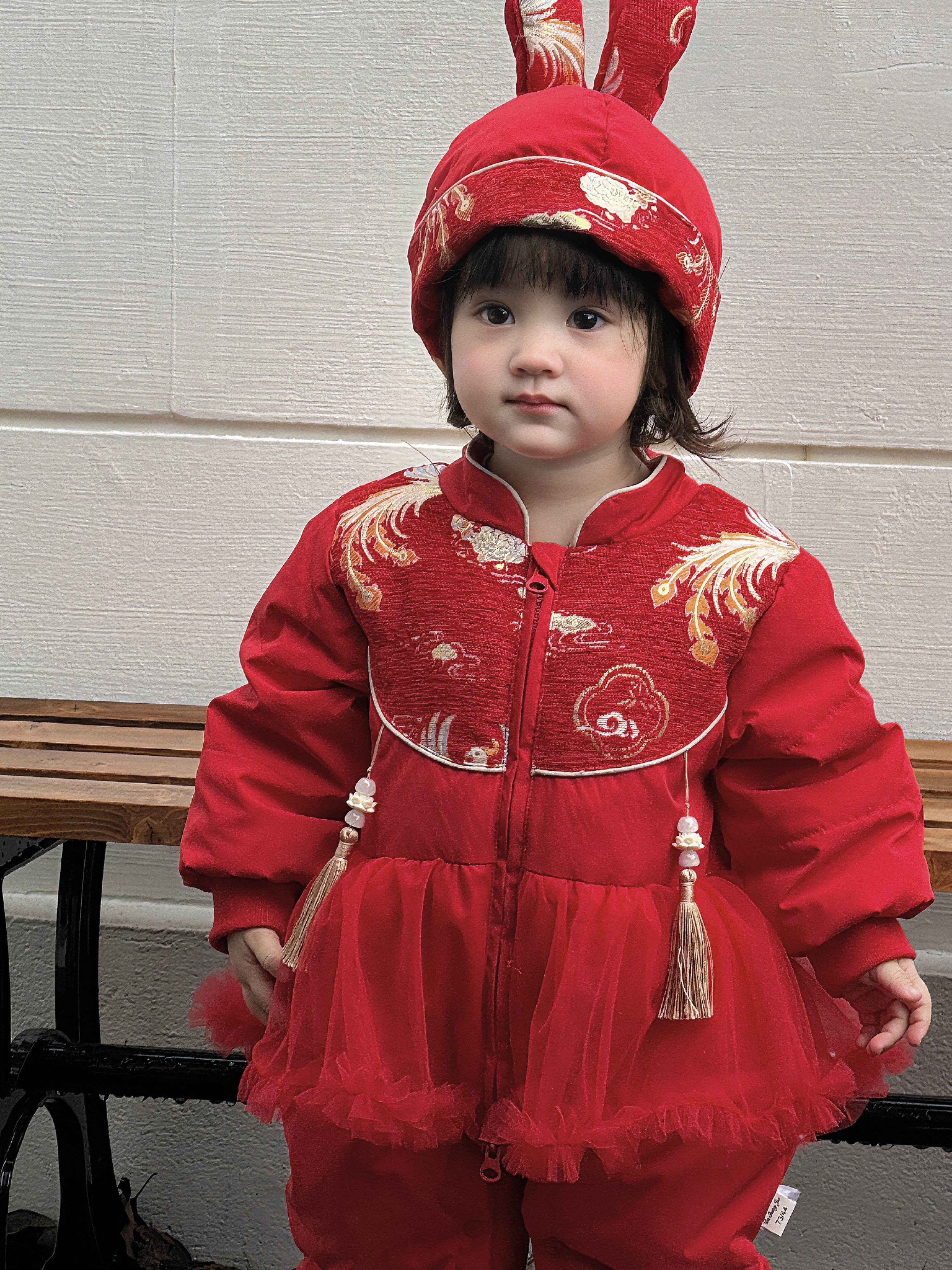 【浮力】2024年款年服婴幼儿冬季连体衣男女宝保暖婴童棉衣T26-551