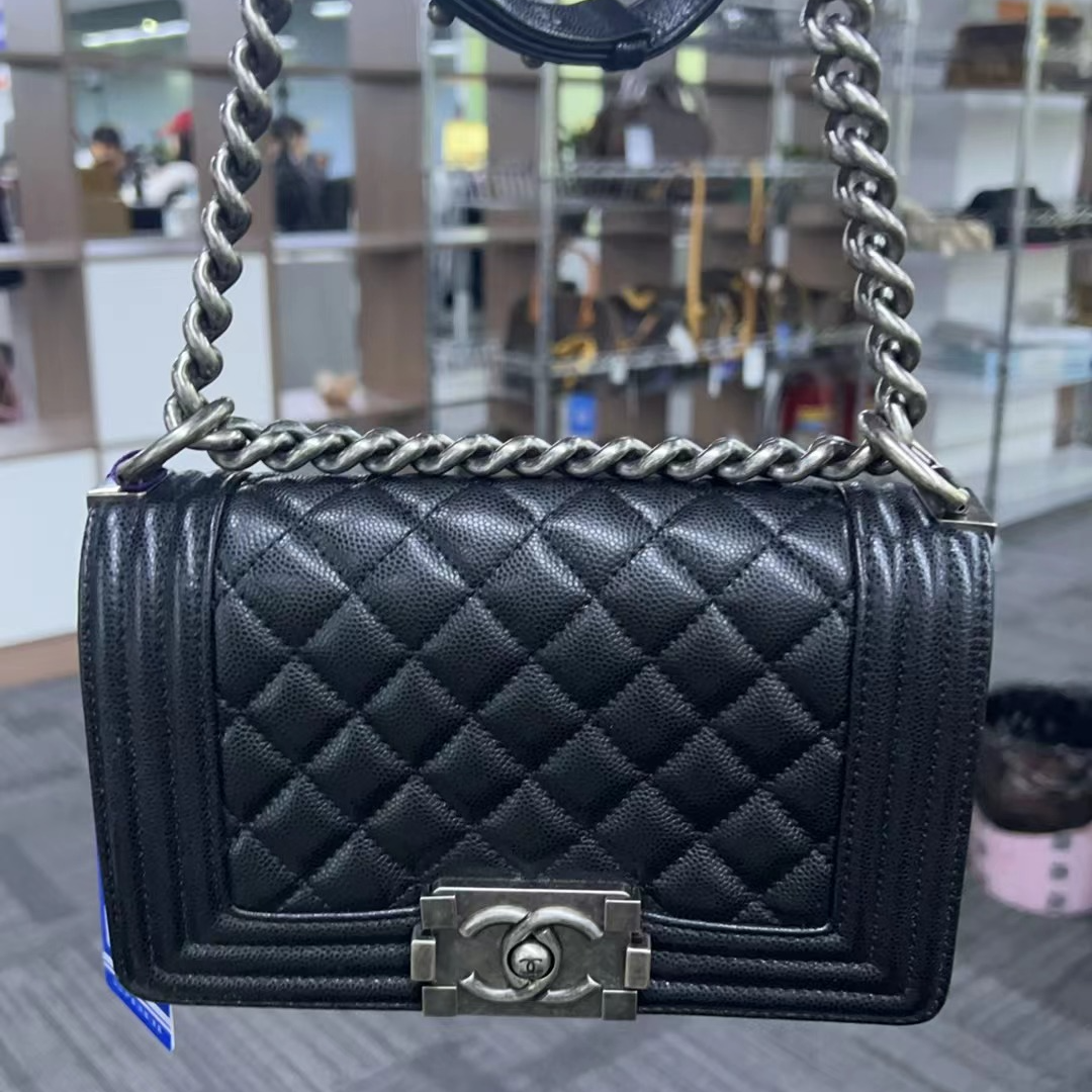 95新 Chanel/香奈儿 leboy小号/BG22017317
