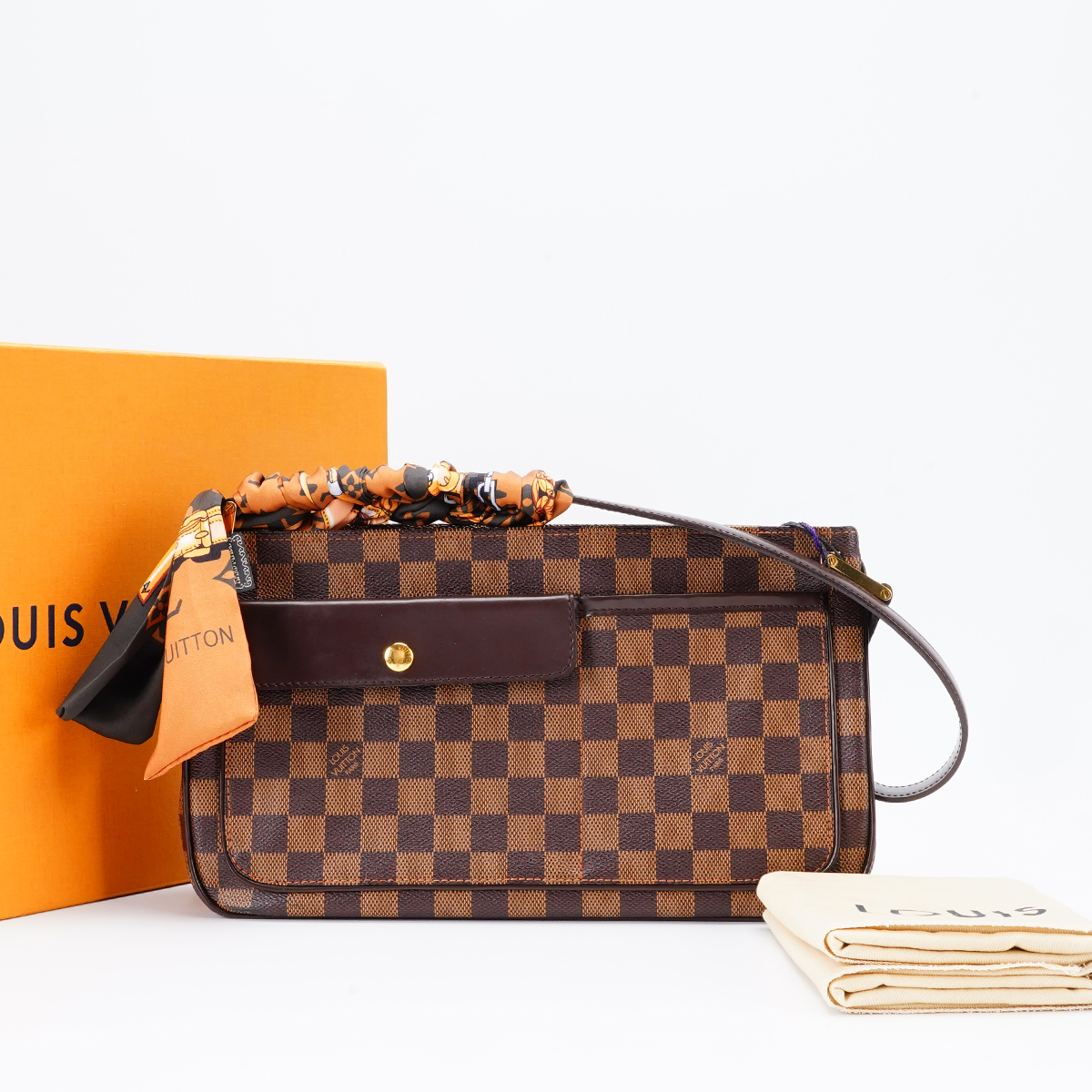95新 LouisVuitton/路易威登 【一口价】劳斯莱斯总棋盘格包