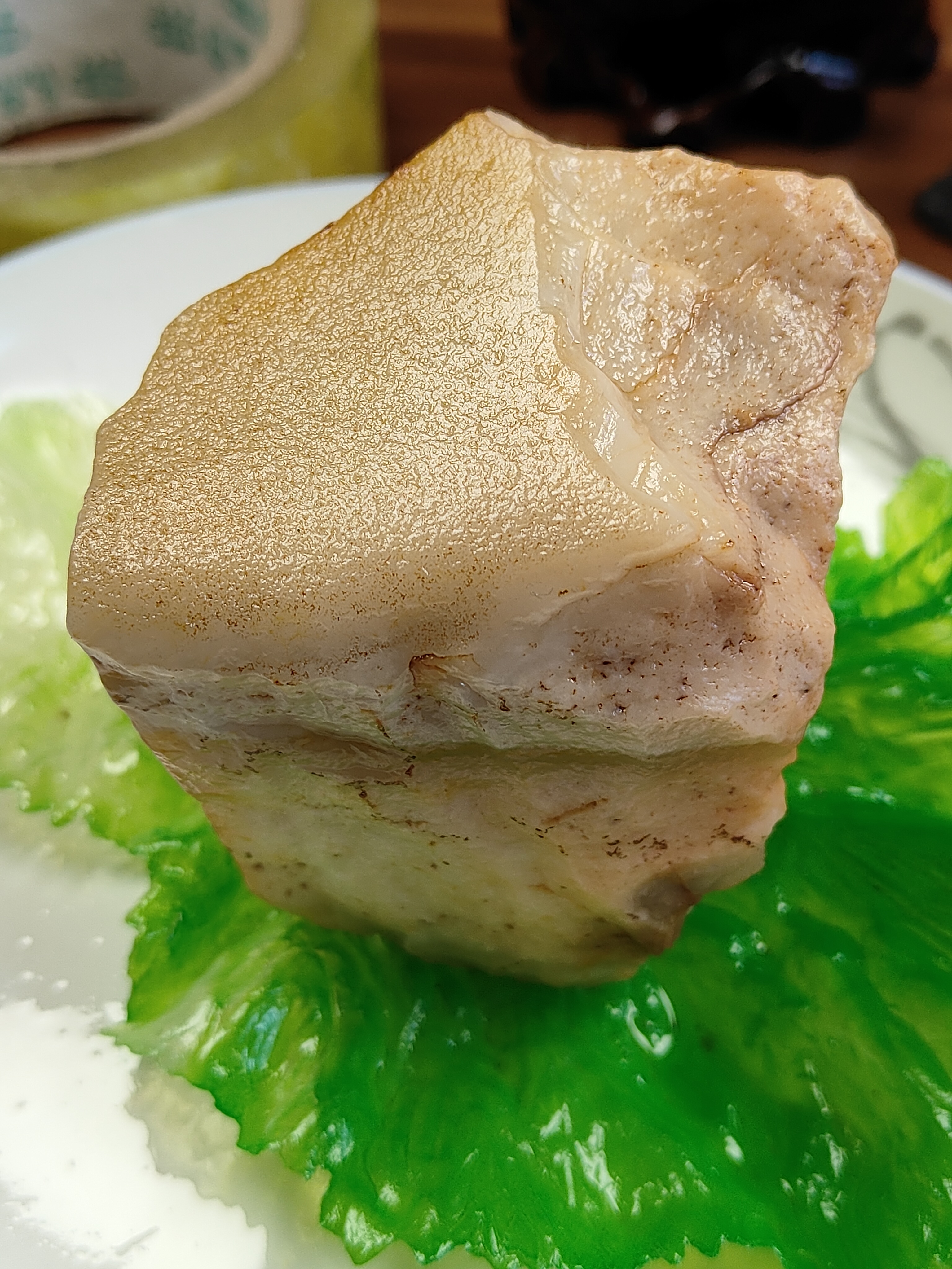 精品肉石，天然形成，东坡原生态玉肉