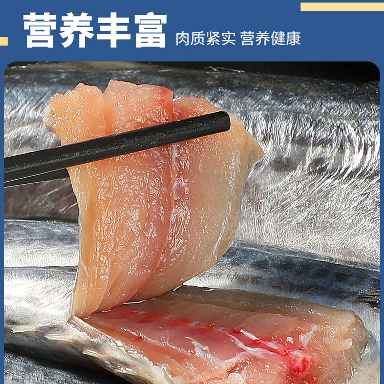 渤海湾燕鲅鱼  4斤(7-8)新鲜冷冻捕捞速冻营养鲜嫩