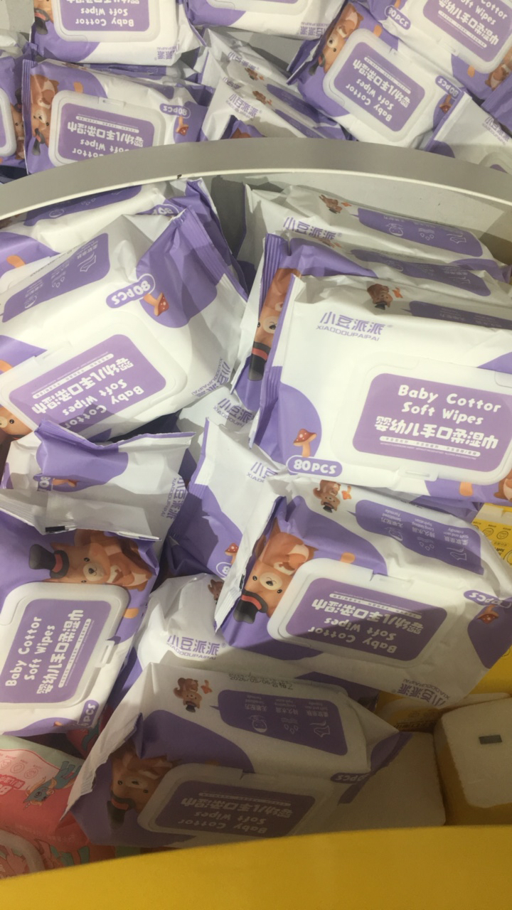 小豆派派婴幼儿手口柔湿巾