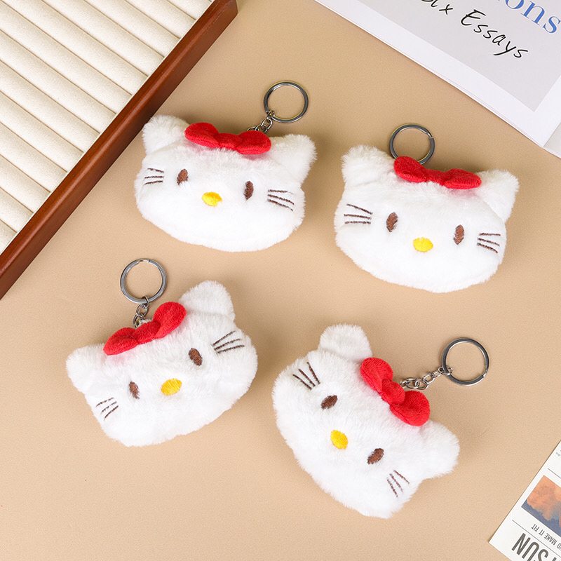 网红毛绒KT猫挂件