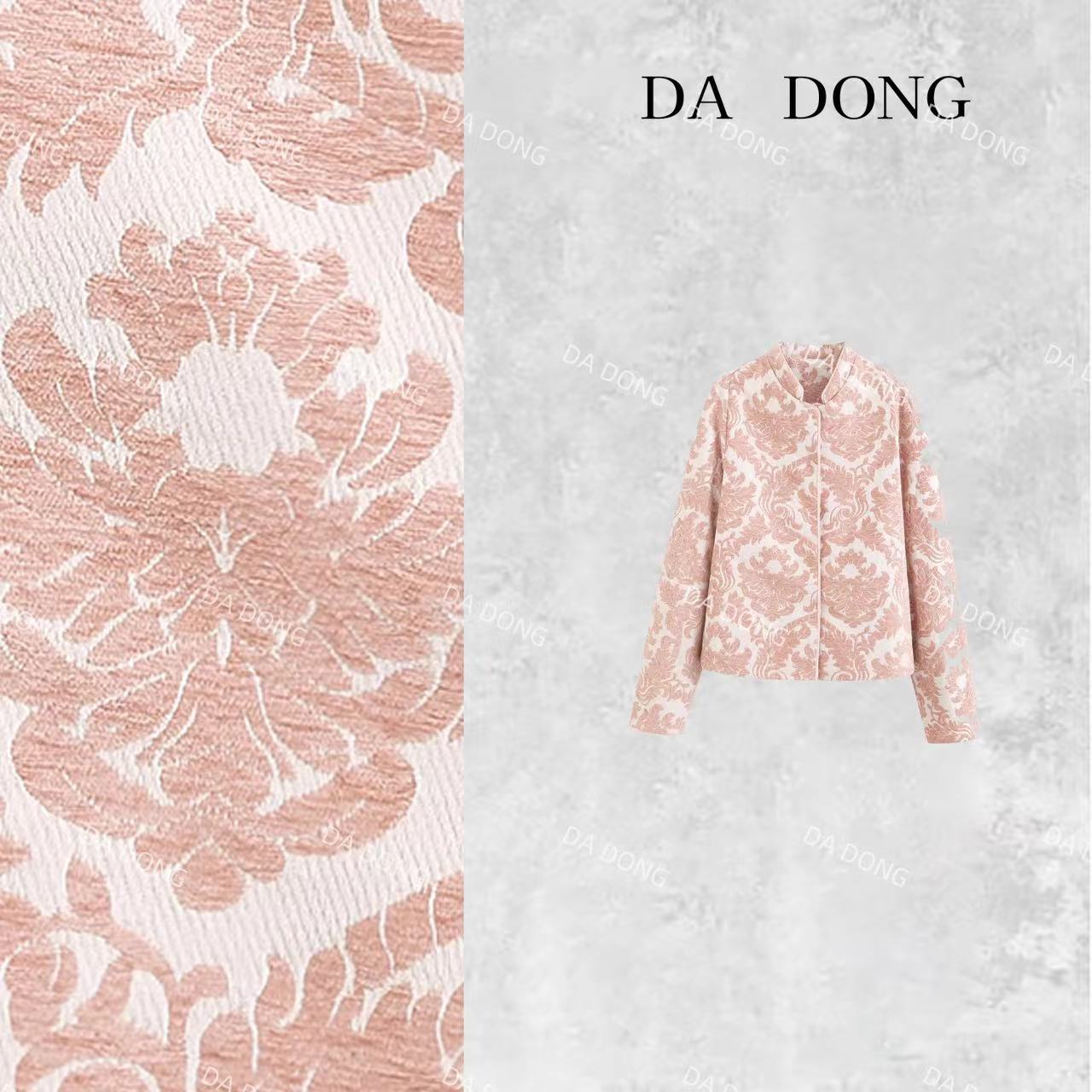 如意莲花--新中式国风气质女士时尚复古秋冬加厚宽松休闲轻奢棉服