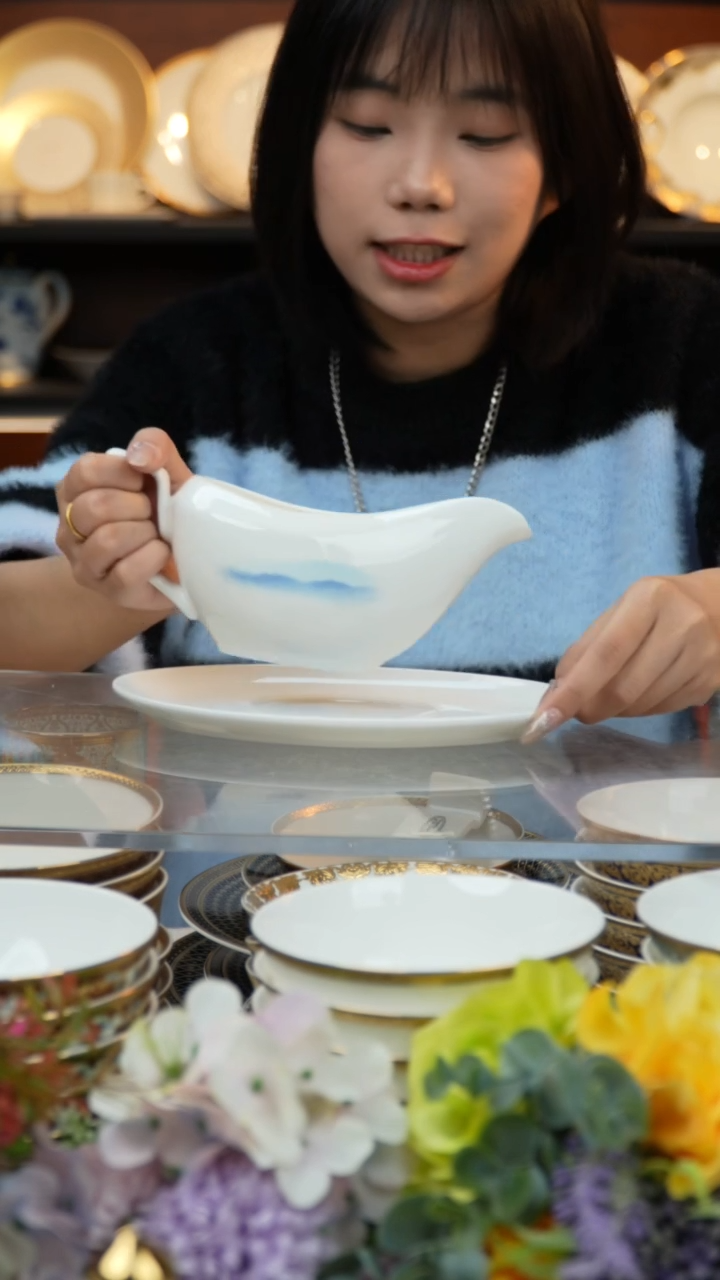 【闪购商品】瓷摆件汁斗支托 福利